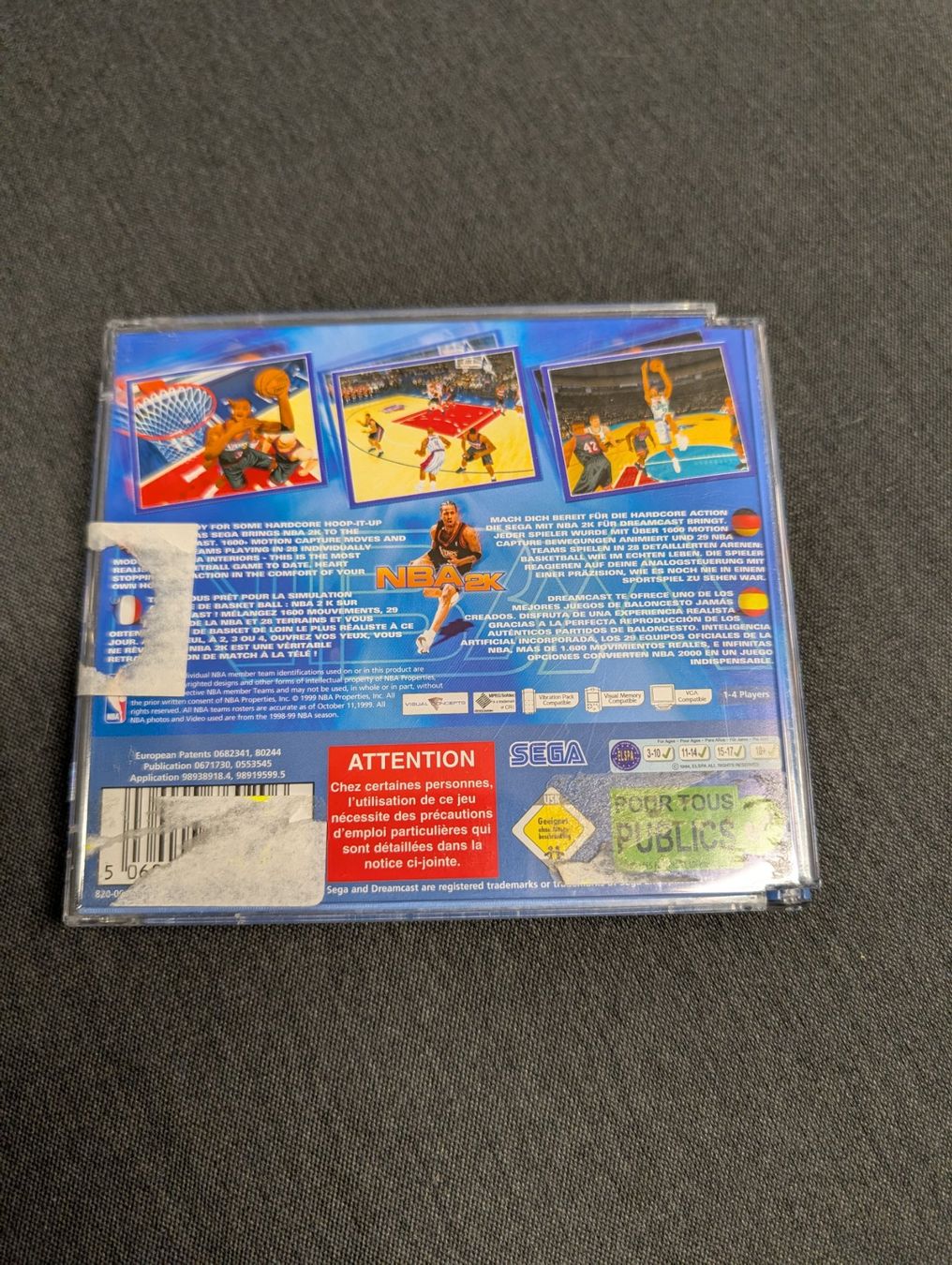 Giochi: NBA 2K Sega Dreamcast – Usato da Giubiasco venduto da Ticinerd 1