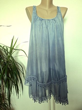 Robe bohème – H CONFEZIONE – Dos dentelle crochet – Gr. M