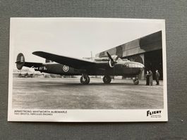 Seltene Ansichtskarte: Armstrong Whitworth Albemarle Bomb...