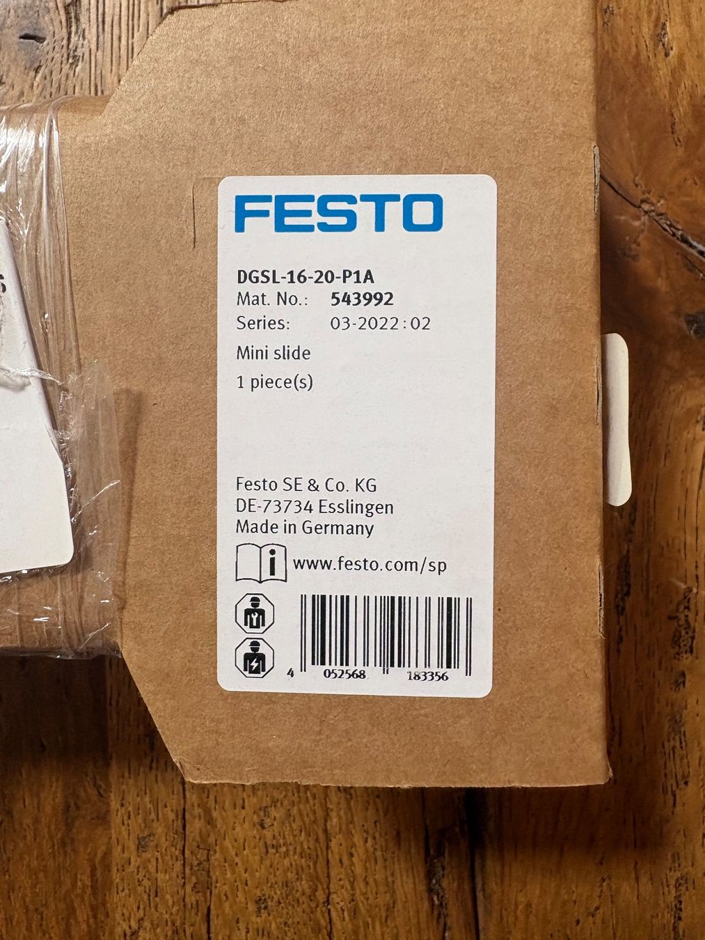 Sonstiger Industriebedarf: Mini-Schlitten DGSL-16-20-P1A – Neu und originalverpackt aus Hedingen von Luana02 3