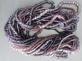Perlen Lot 10 Stränge Glas super Angebot!