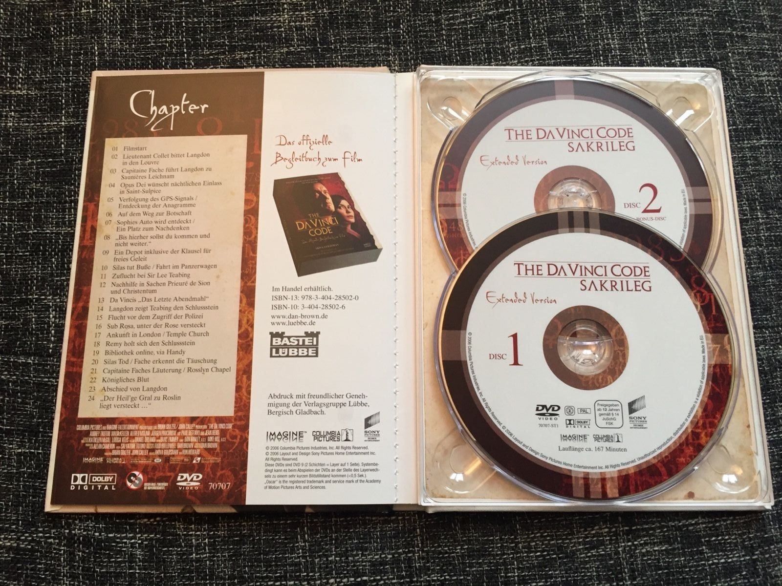 Tous les DVDs: THE DA VINCI CODE - SACRILEGE – D'occasion à Riehen par M.S.DVD 4