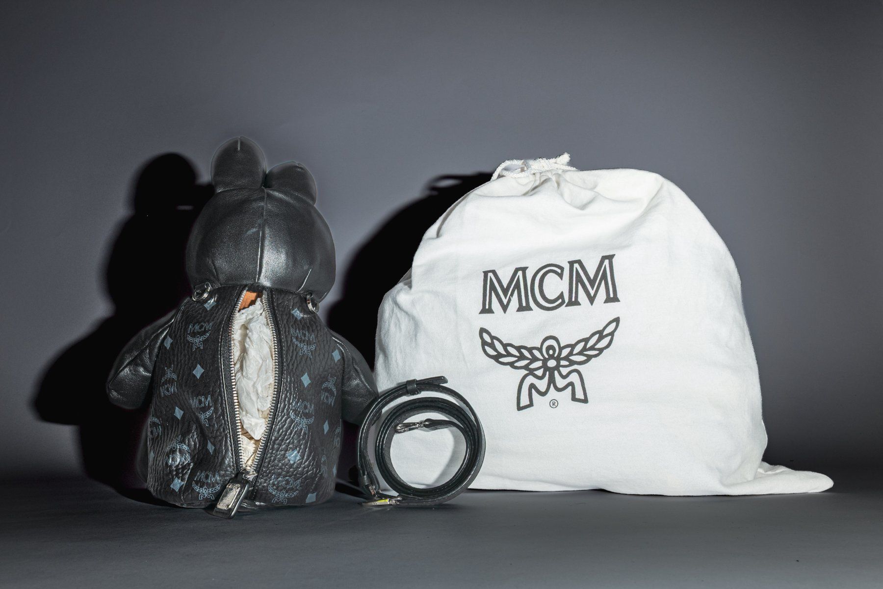 Mcm Borse: MCM Visetos Bear Zoo Doll Backpack schwarz Leder – Nuovo (secondo la descrizione) da Watt venduto da photocrack 5