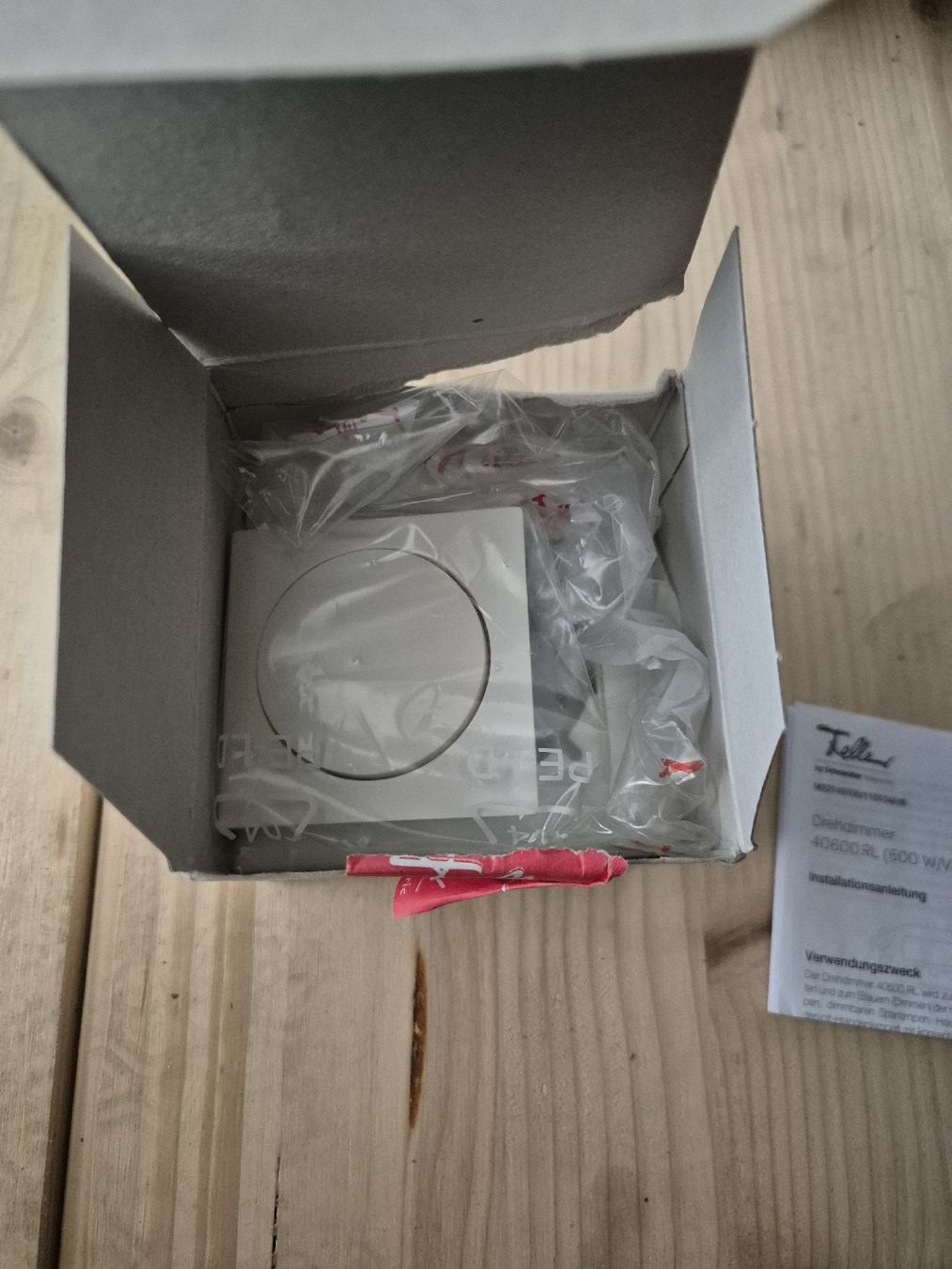 Feller Interruttori: Dreh Dimmer Feller NEU – Nuovo e nell'imballaggio originale da Corsier-sur-Vevey venduto da K-V-T