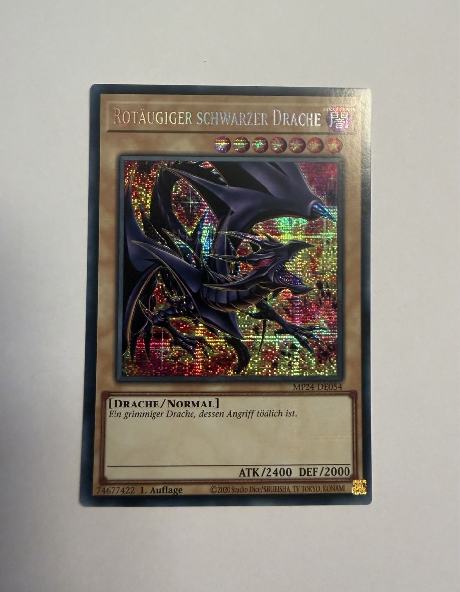 Cartes: Rotäugiger schwarzer Drache – D'occasion à Amriswil par schweiz222