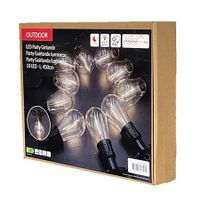 Lichterkette Outdoor 4.5m, 10 Led Lampen