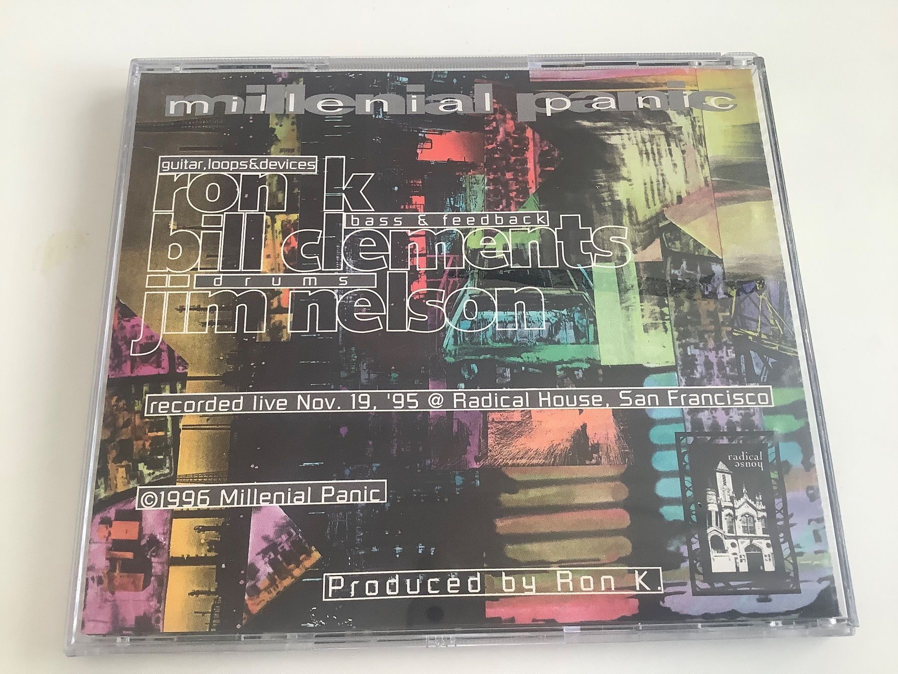 CD: Millennial Panic/ Radical House / 1996 – Usato da Dübendorf venduto da Shreck 1