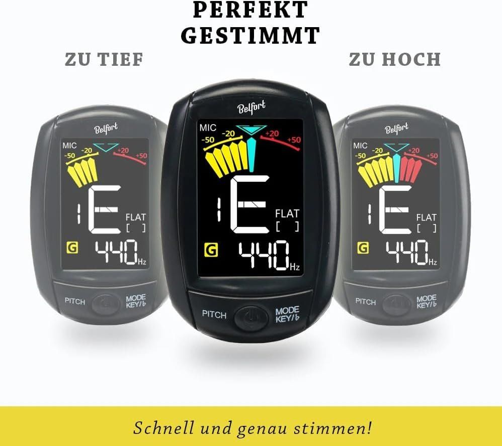 Misurare: Clip-On Tuner alle Instrumente Universal-Stimmgerät – Nuovo e nell'imballaggio originale da Hundwil venduto da Pakethase 3