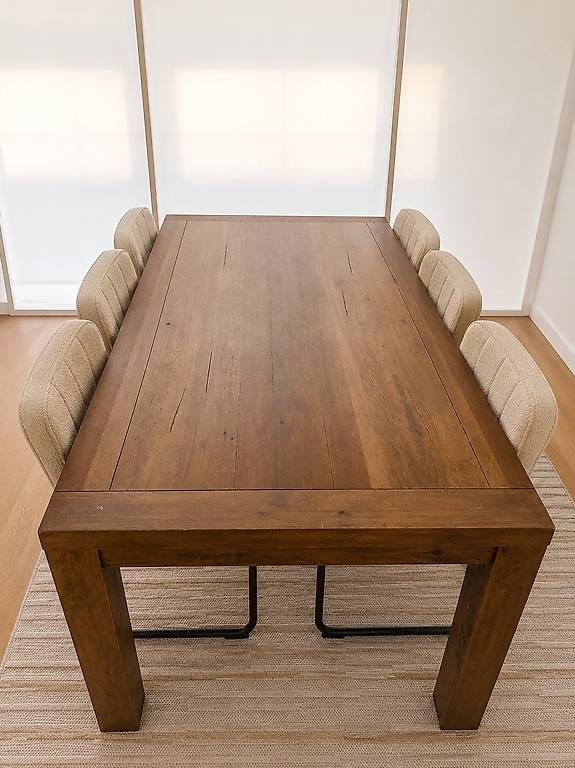 Tables: Massivholz Esstisch  – D'occasion à Moosseedorf par fio_bnm9 1