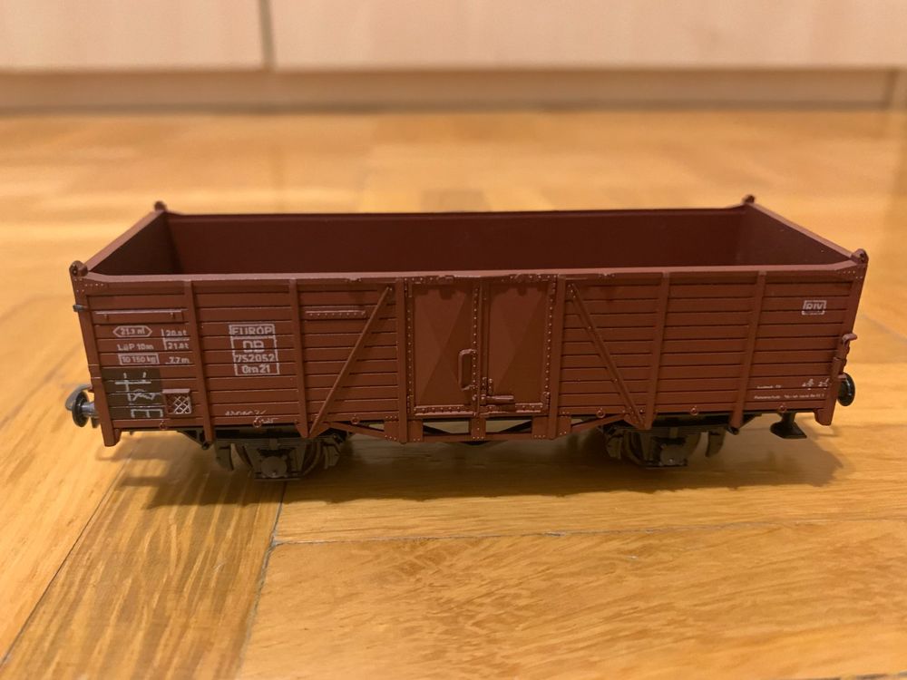 Marklin HO Wagon à Bord Plat Avec Ford 12M – Réf 4504 – Occasion