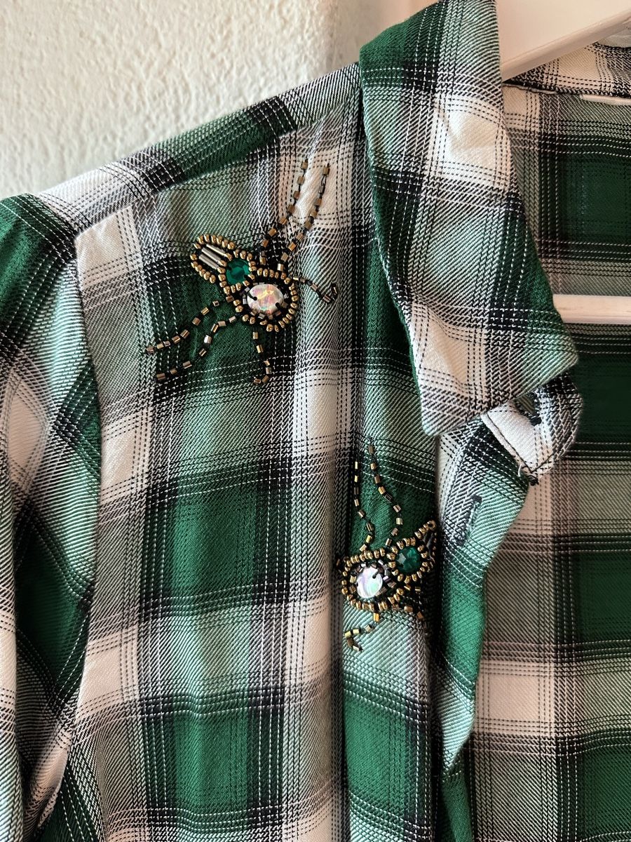 H&M Camicette: Damenhemd mir Pailetten, Gr.S – Usato da Zürich venduto da san_828b 1