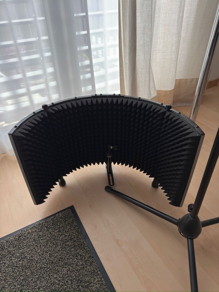 Supporti per strumenti musicali & leggii: Recording-Bundle: Mikrofon-Absorber & Stativ – Usato da Würenlos venduto da Renorin 1