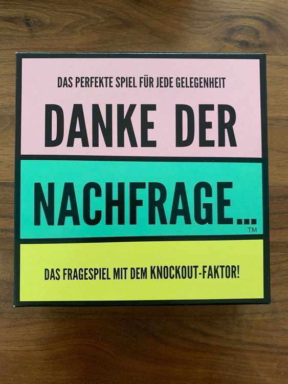 Gesellschaftsspiel Danke der Nachfrage Kaufen auf Ricardo