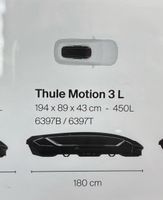 Dachbox Thule Motion 3 L black glossy 450L