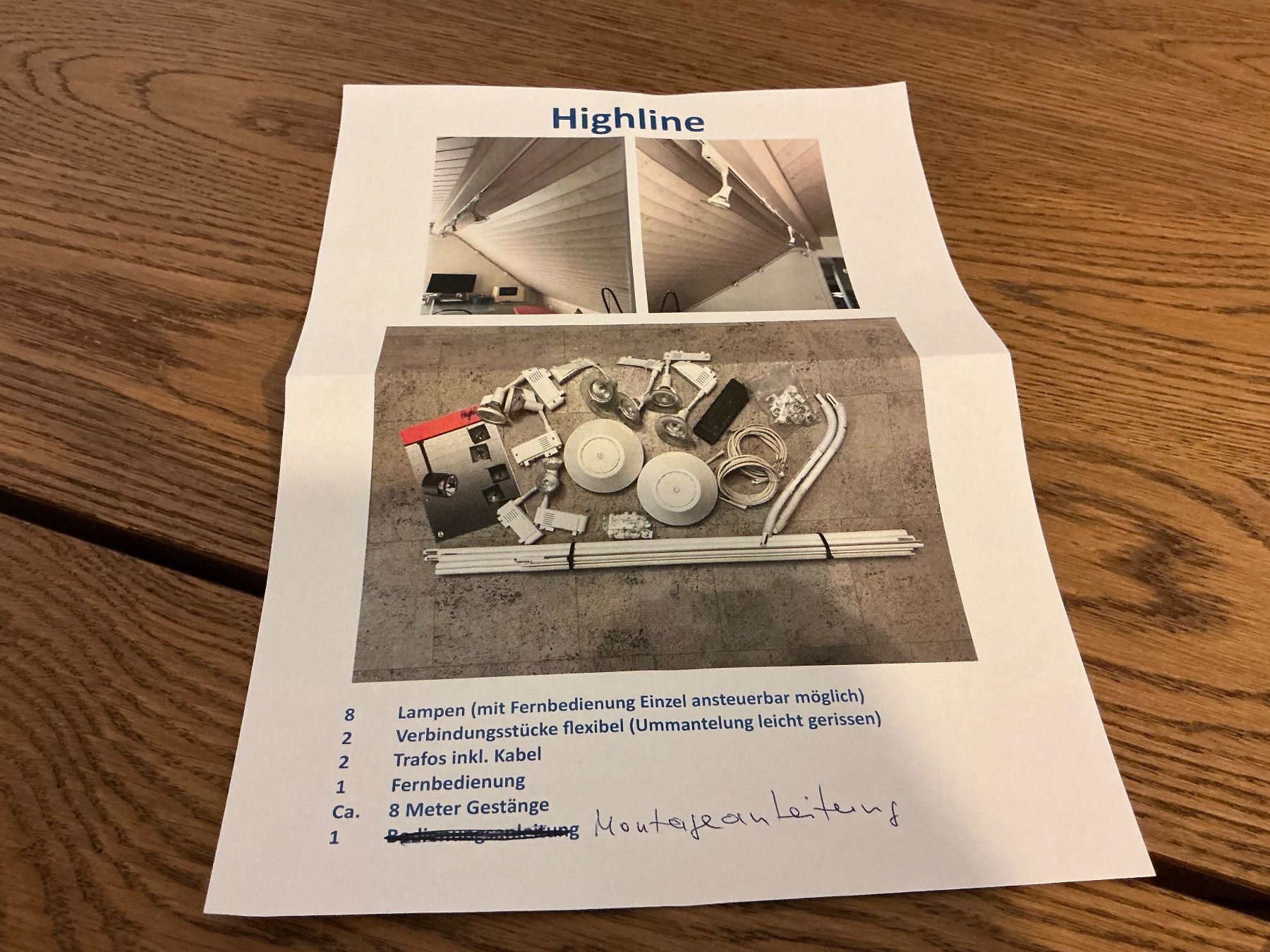 Lampen: Lichtsystem siehe Bilder – Gebraucht aus Würenlos von Chicca2004