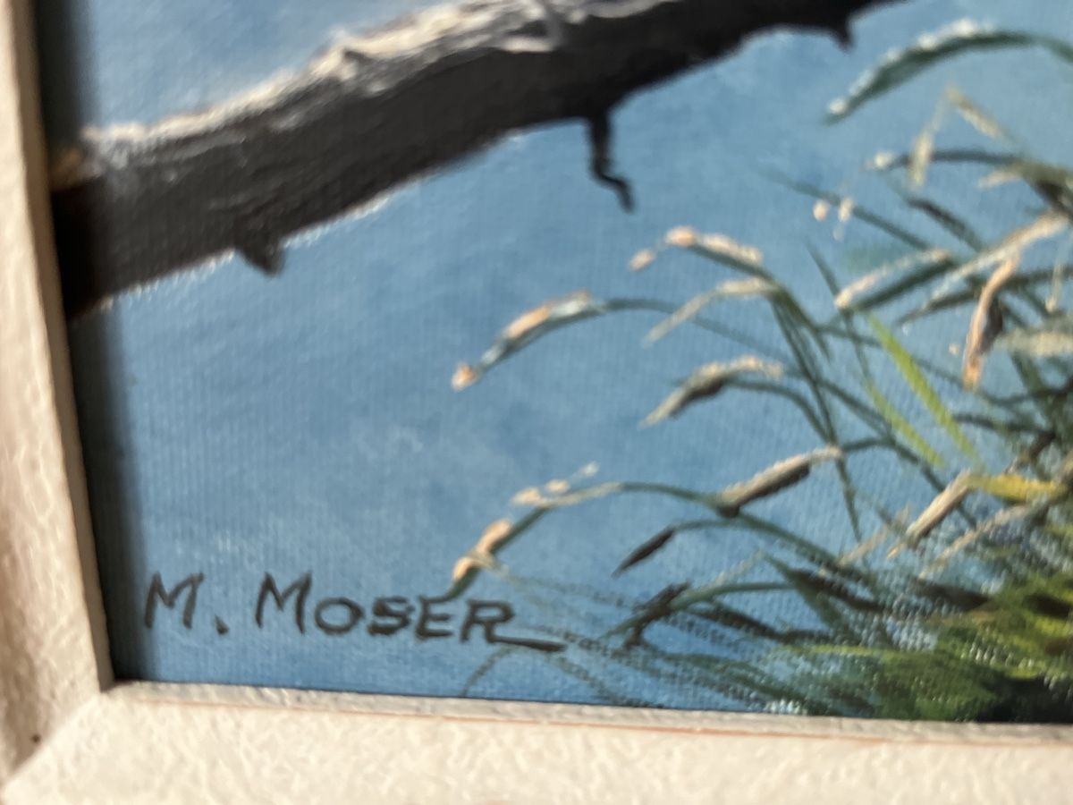Tableaux: Marcel Moser Bevilard – D'occasion à Untervaz par Kunstegga 2
