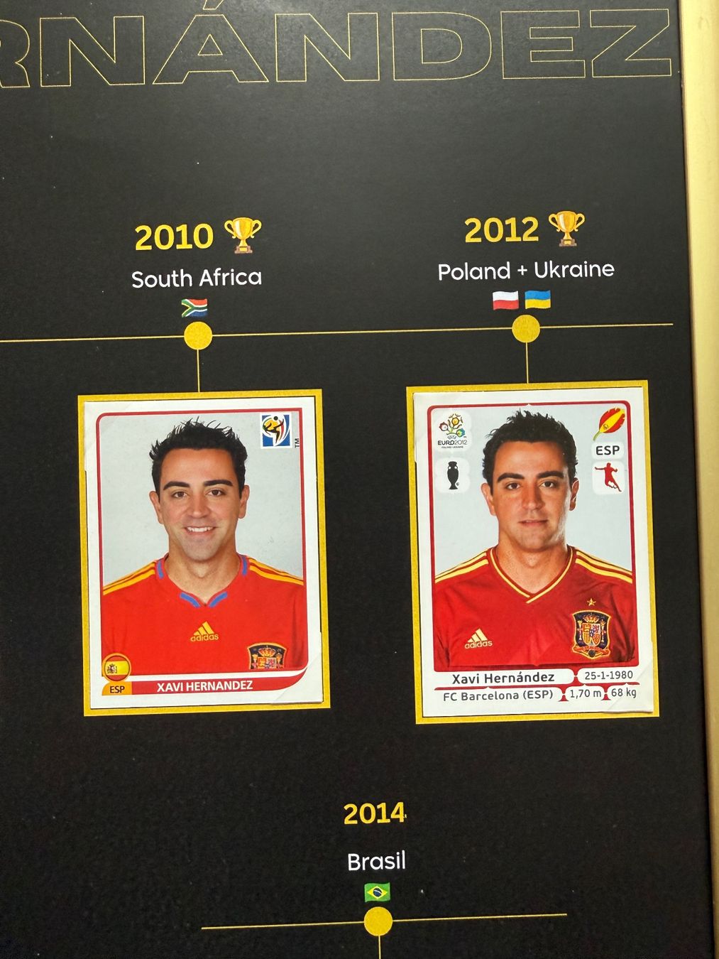 Panini Carte collezionabili: Panini-Plakat Xavi Hernandez – Nuovo (secondo la descrizione) da Stettlen venduto da DieTaube2.0 2