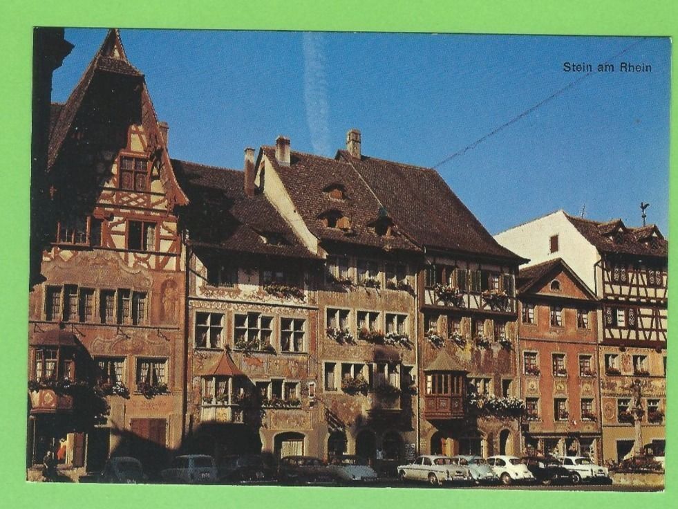 Cartoline postali: Stein am Rhein am Rathausplatz – Nuovo (secondo la descrizione) da Zürich venduto da t24_de