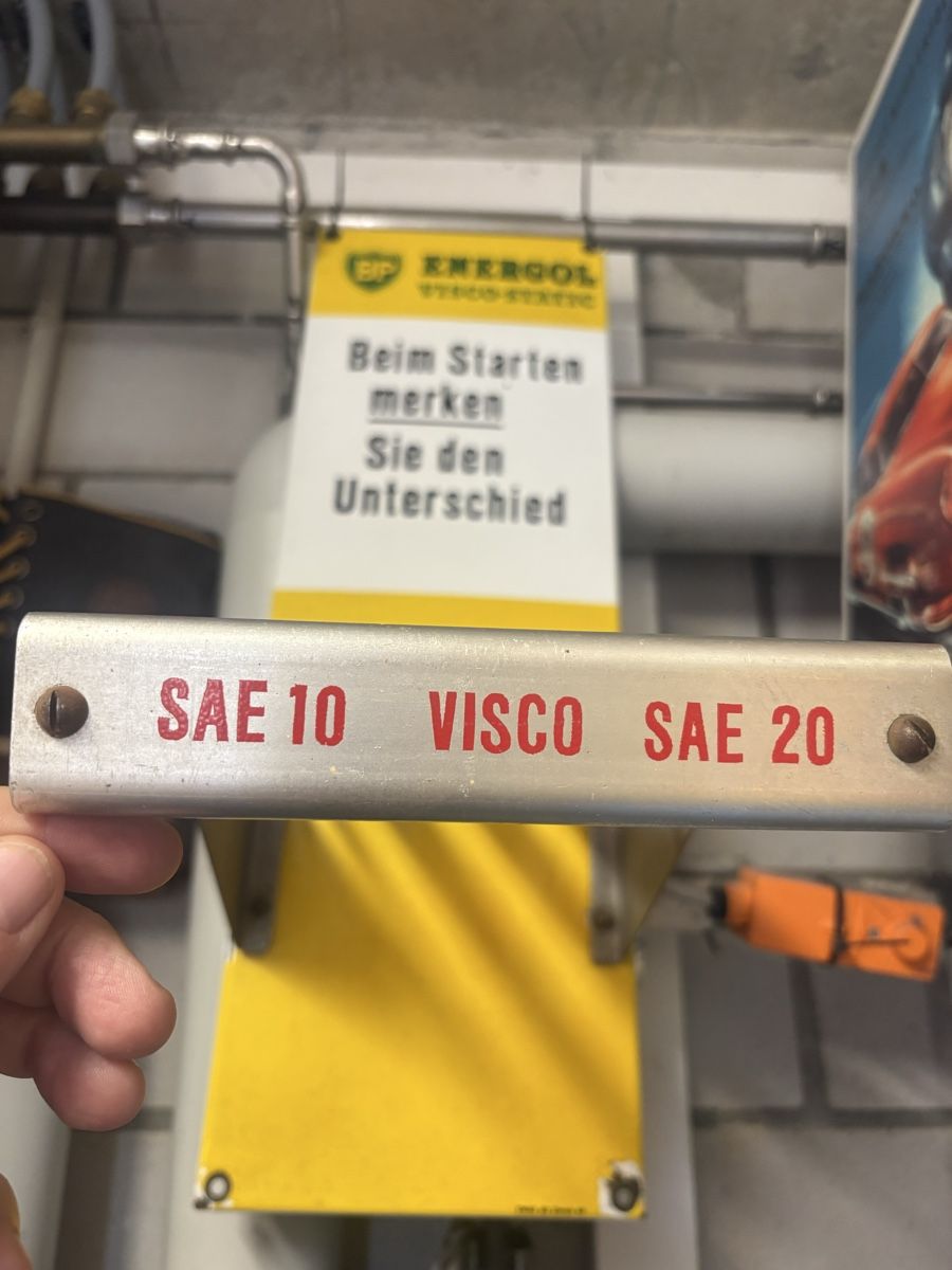 Insegne: Email BP Öl Oldtimer Vintage – Usato da Bassersdorf venduto da Zorromobi0 1