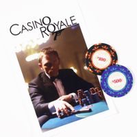 James Bond 007 Film Casino Royale Poker Chips Cartamunti!