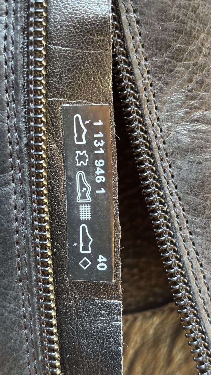 Scarpe da donna: Bottines motarde echtes Leder , taille 40 – Usato da Pomy venduto da Pomnath 2