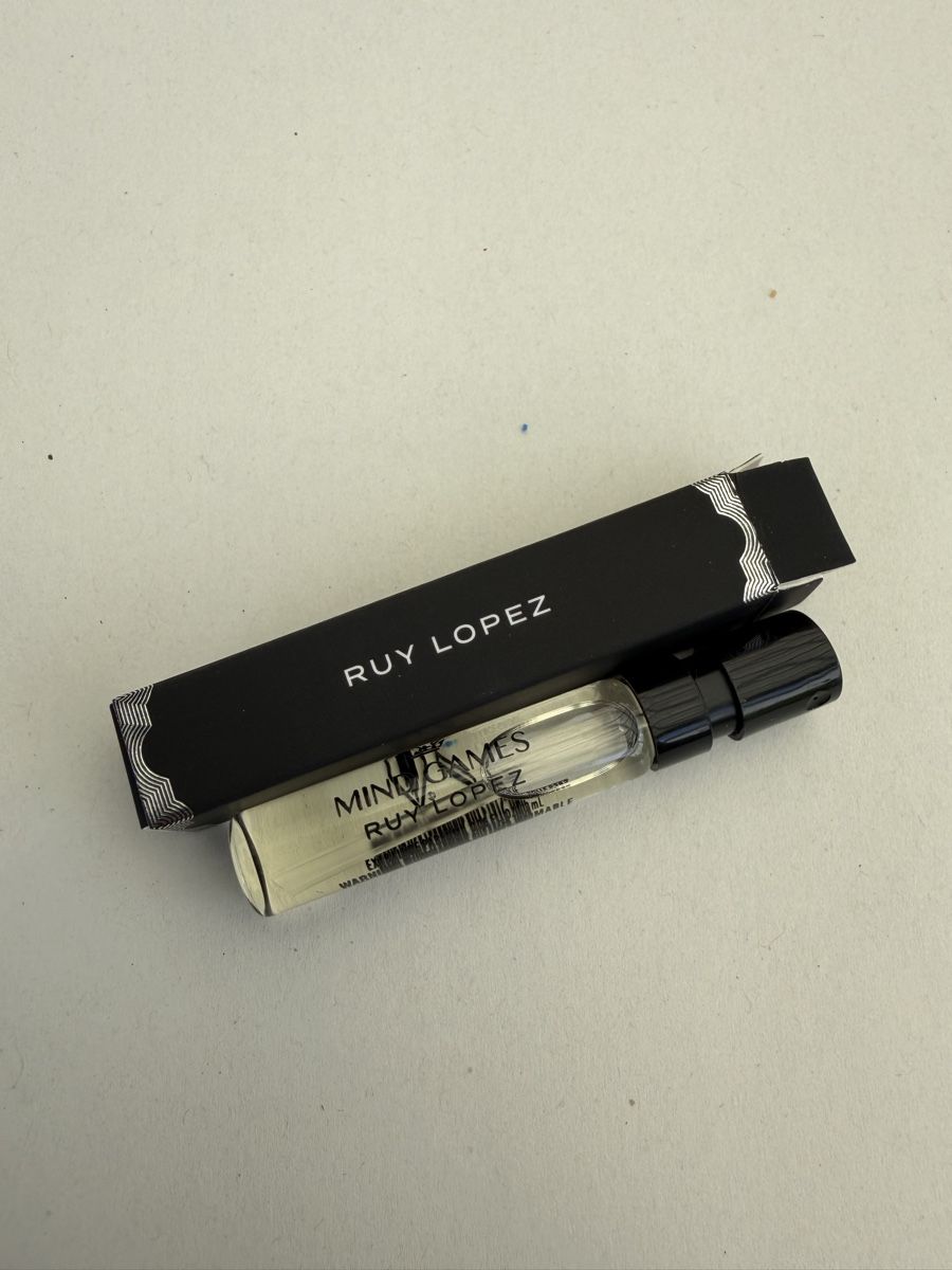 Profumi & Eau de Toilette: MIND GAMES Ruy Lopez Parfum Sample 2ml – Nuovo (secondo la descrizione) da Meierskappel venduto da Philium 1