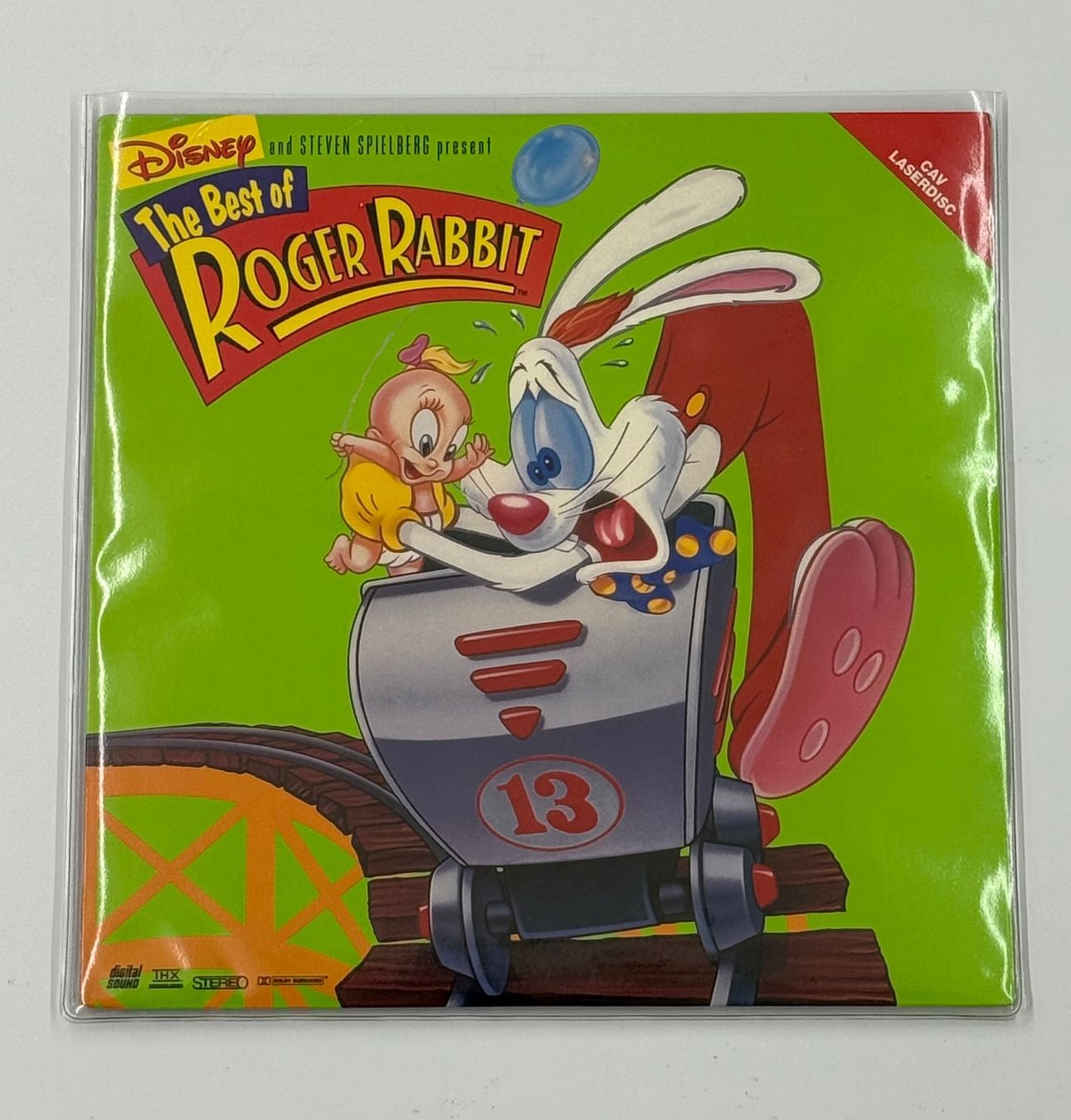 The best of Roger Rabbit, Laserdisc (NTSC), CAV, sehr selten (Neu und ...