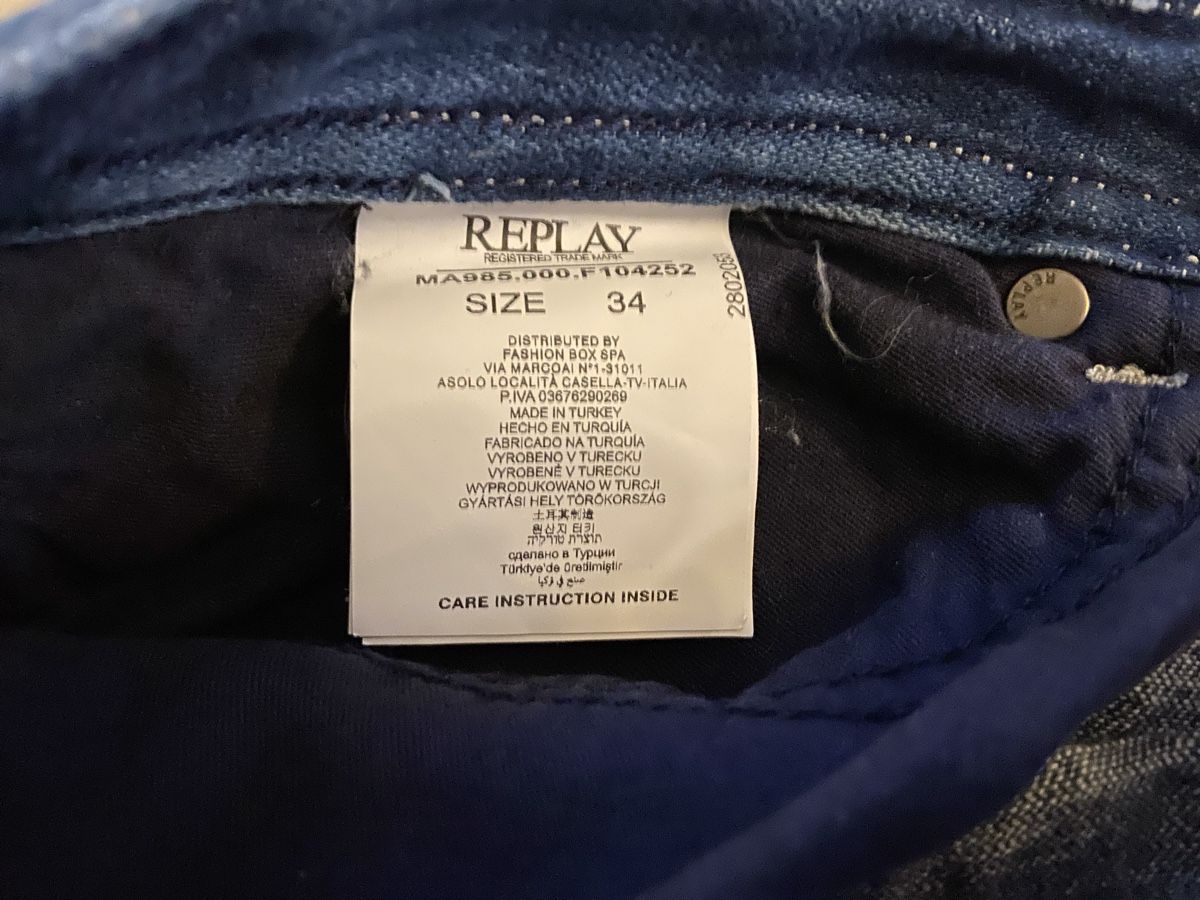 Replay Jeans: Replay Sommerhose – Nuovo (secondo la descrizione) da Jonschwil venduto da Lambo5000 4