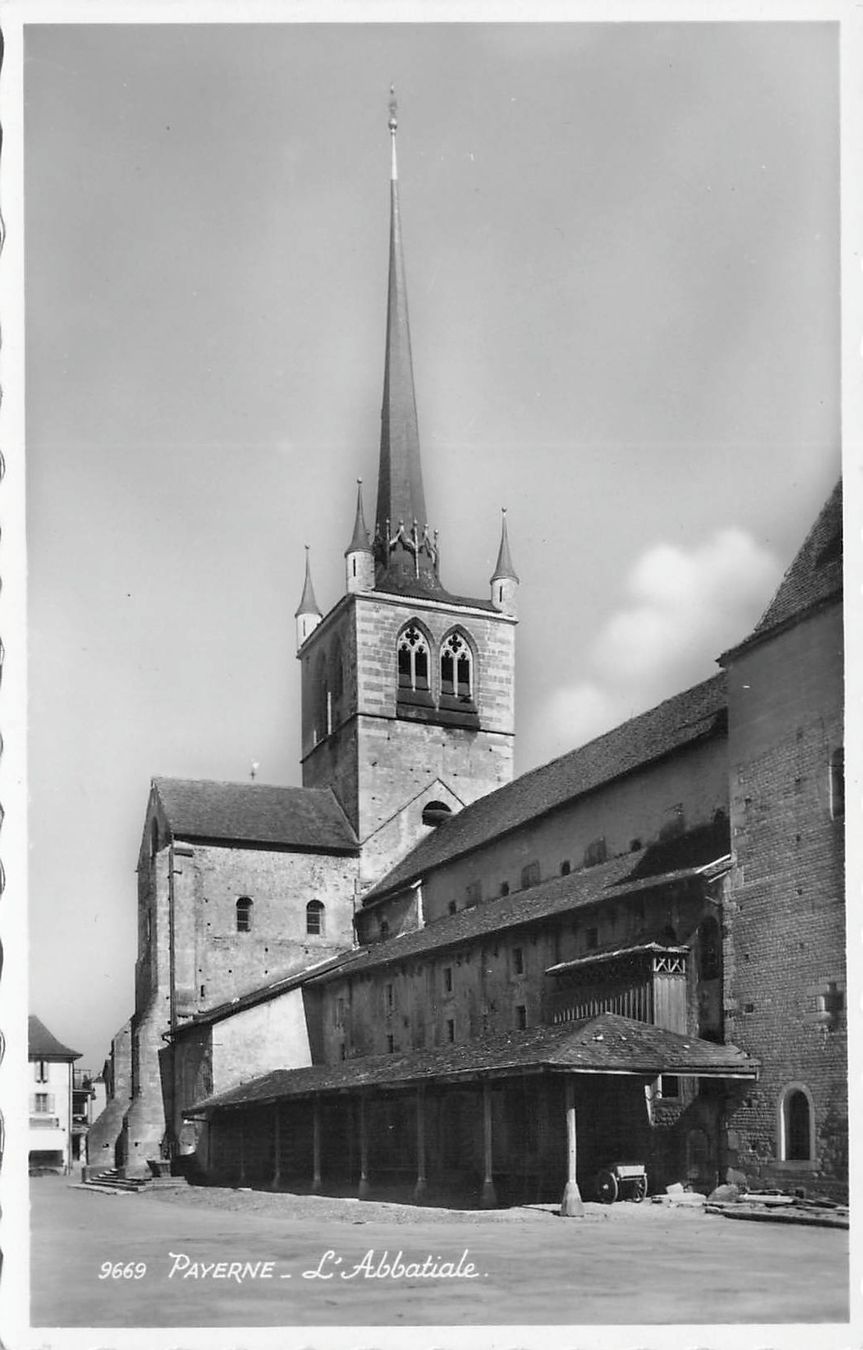 Cartes postales: Payerne VD Abteikirche – D'occasion à Biasca par Blenio71