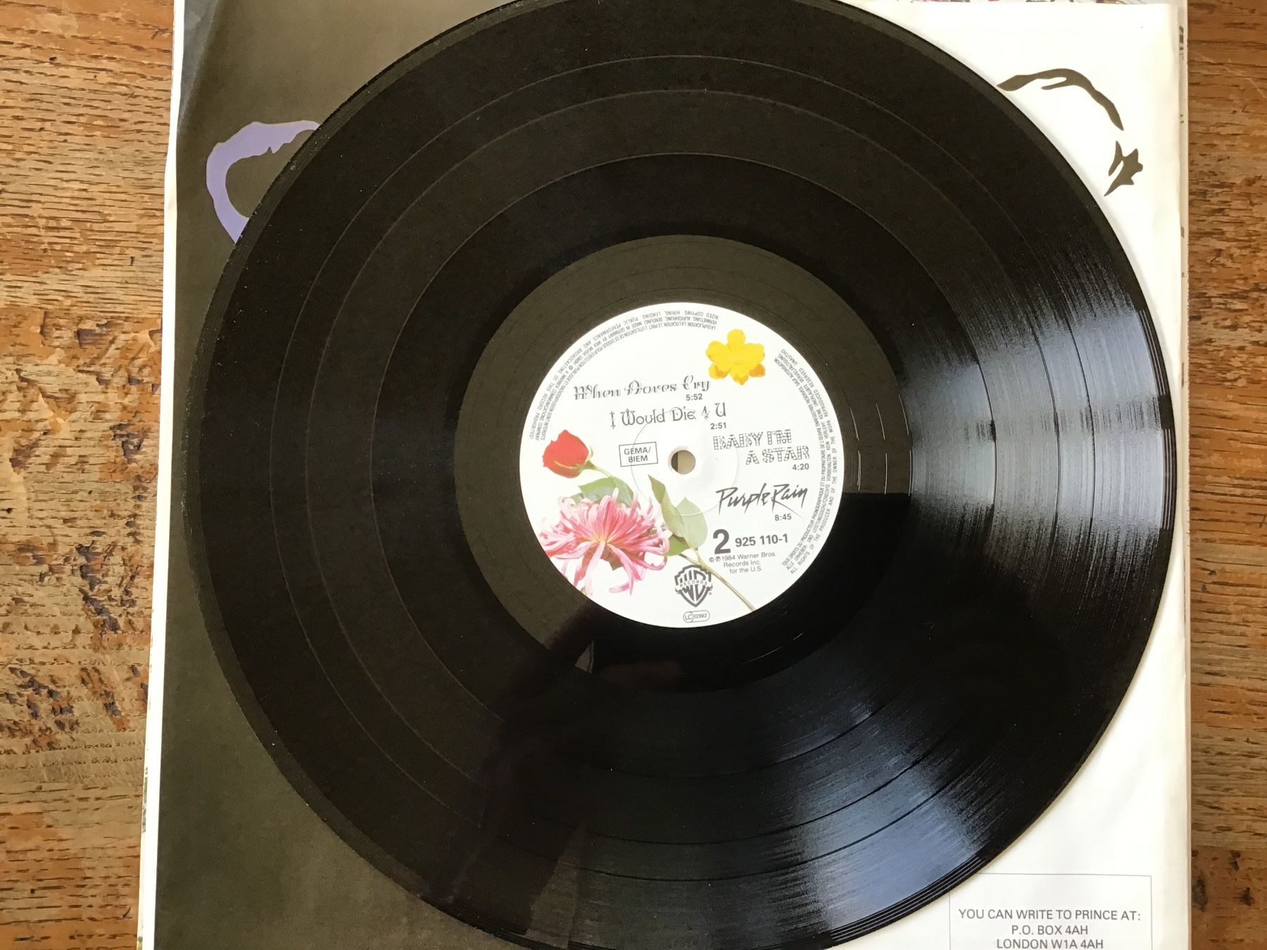 Schallplatten: LP Prince rare sticker – Gebraucht aus Fully von Ruby97 5