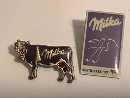 2 Pin Milka Schokolade