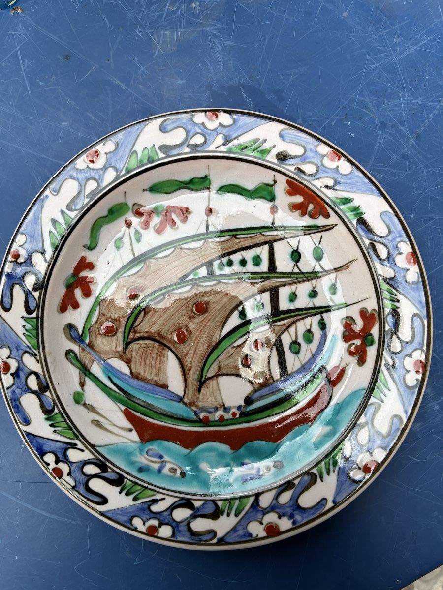 Piatti: 6 assiettes Pikaros Grèce rare – Usato da La Neuveville venduto da Canelle4 3