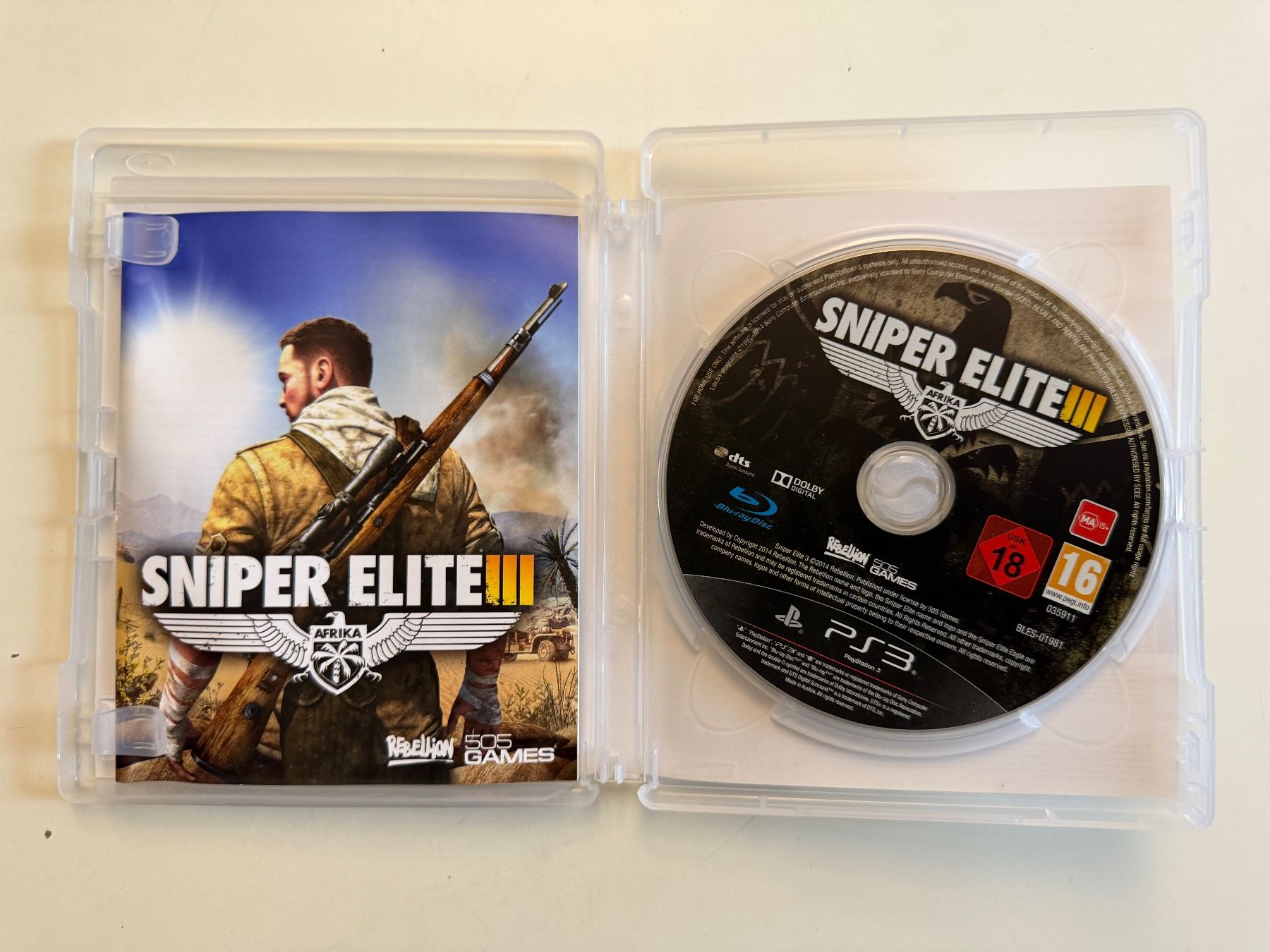 Spiele: PlayStation 3 Game SNIPER ELITE III PS3 – Gebraucht aus Münsingen von Ganjam 3