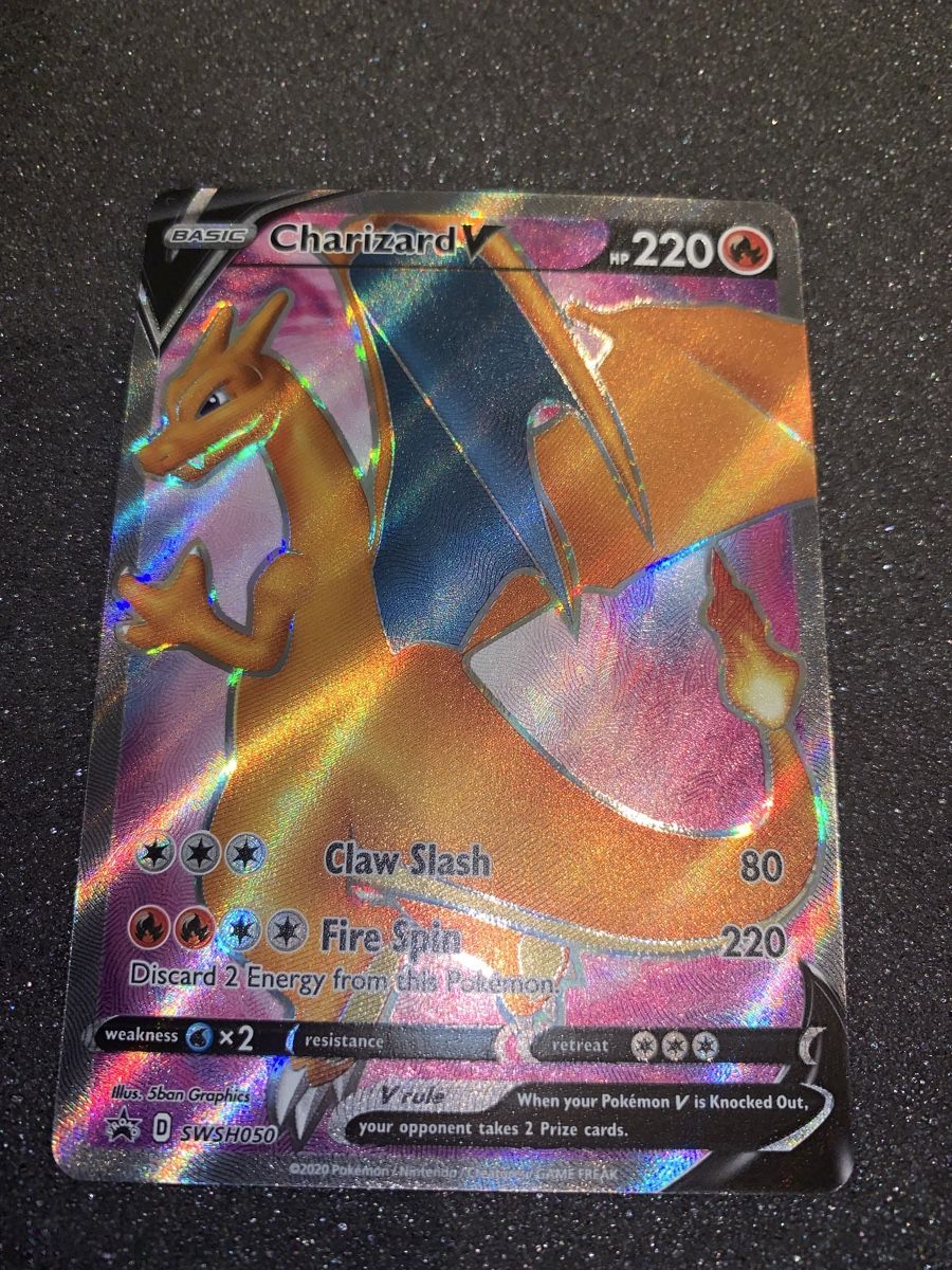 Pokémon Carte collezionabili: Charizard V SWSH050 – Usato da Bironico venduto da ars_z6lb 4