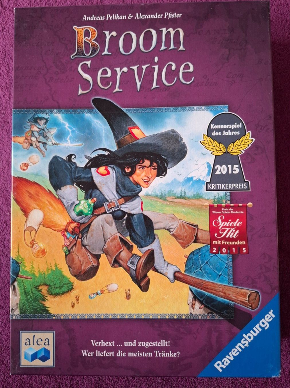 Ravensburger Spiele: Ravensburger Spiel - Broom Service – Gebraucht aus Müllheim Dorf von Seeeule01