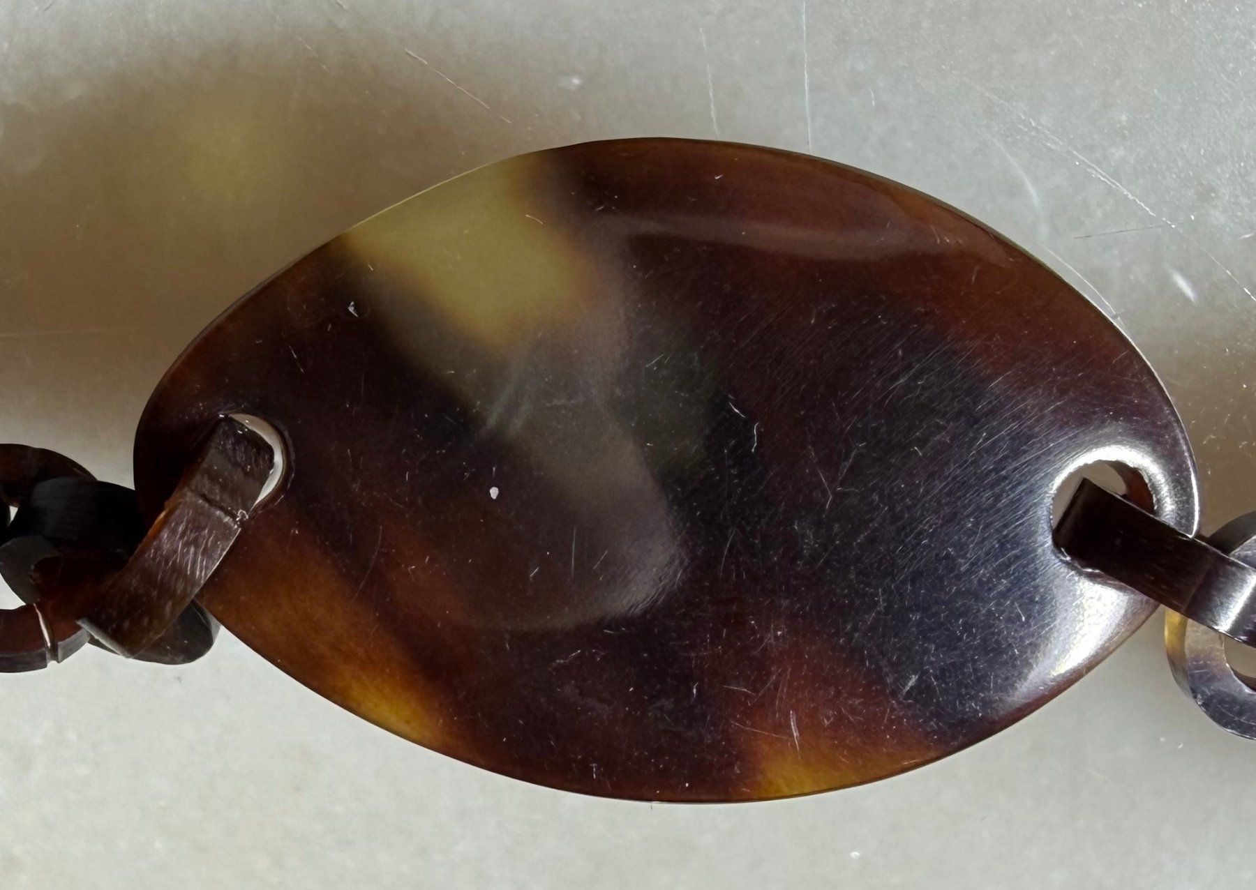 Catenine: Collier imitation écaille de tortue! – Usato da Onex venduto da Tonihart 3