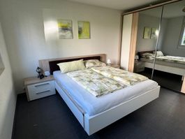 Musterring Bett 160x200cm mit 2Nachttischen