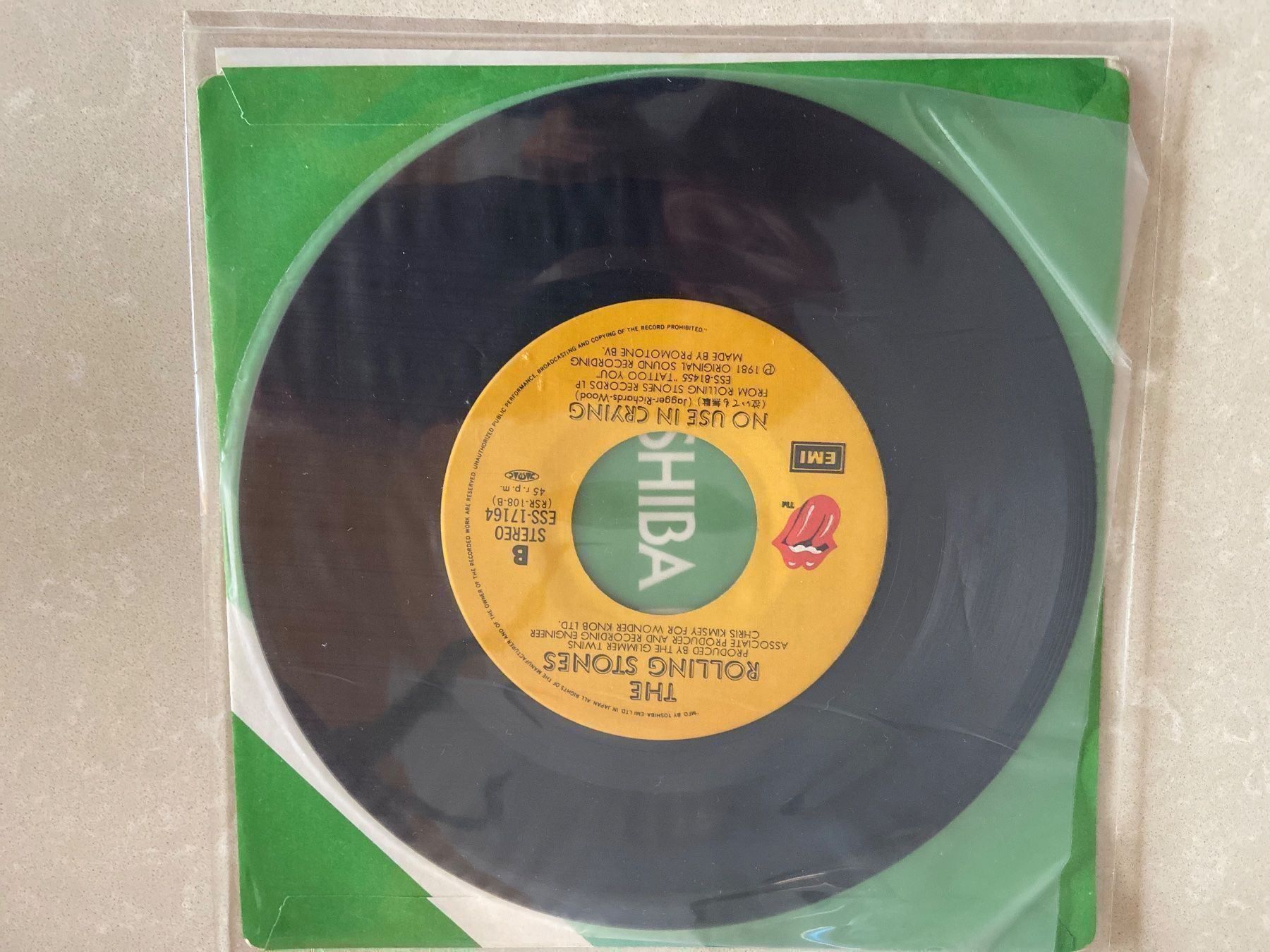 Dischi in vinile: Rolling Stones Start me up Japan press – Usato da founex venduto da cetrarese01 1