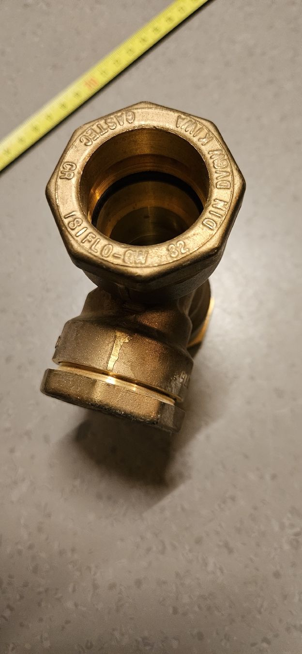 Gardena Rohre & Schläuche: Messing Fitting T-Stück, ISIFLO 32mm – Neu (gemäss Beschreibung) aus Baar von Vel...Baar45 1