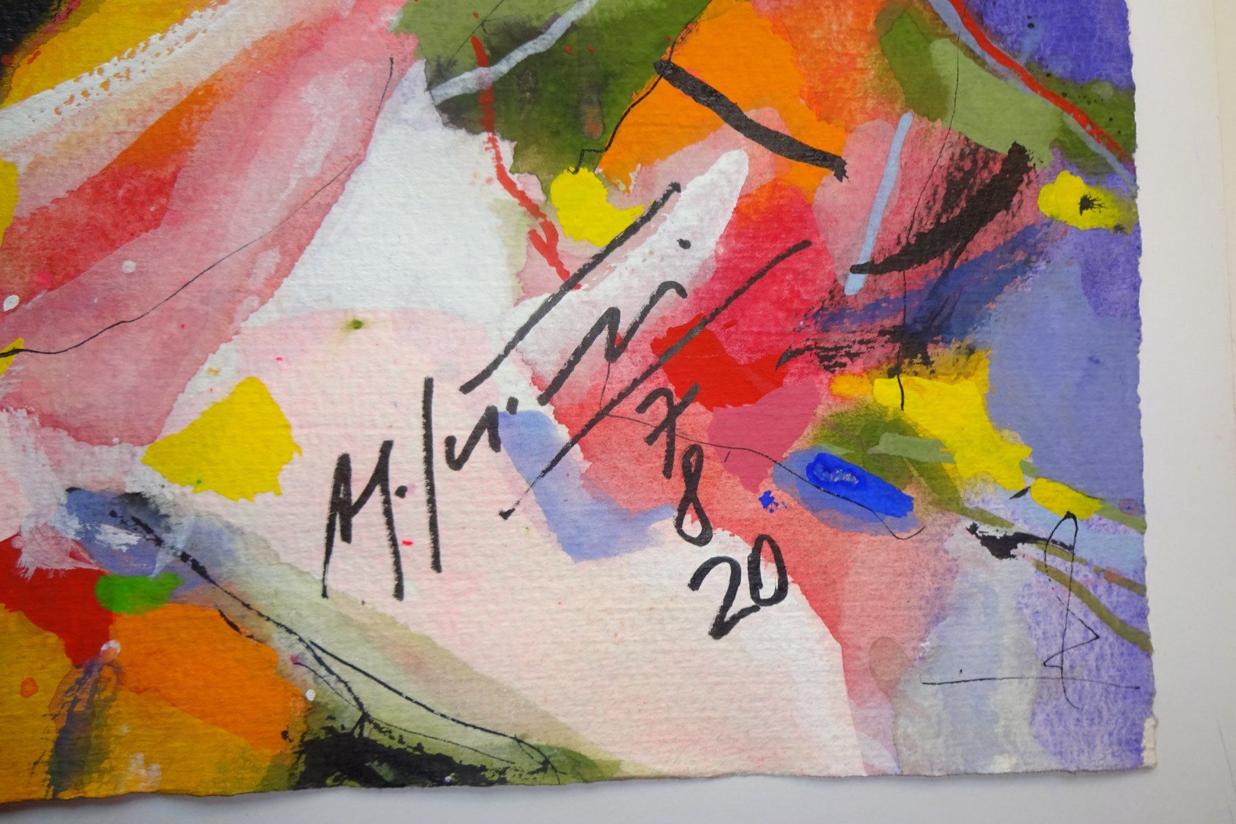 Dipinti: Original Gouache Gemälde 8261 – Usato da Zürich venduto da kunstkreis 1