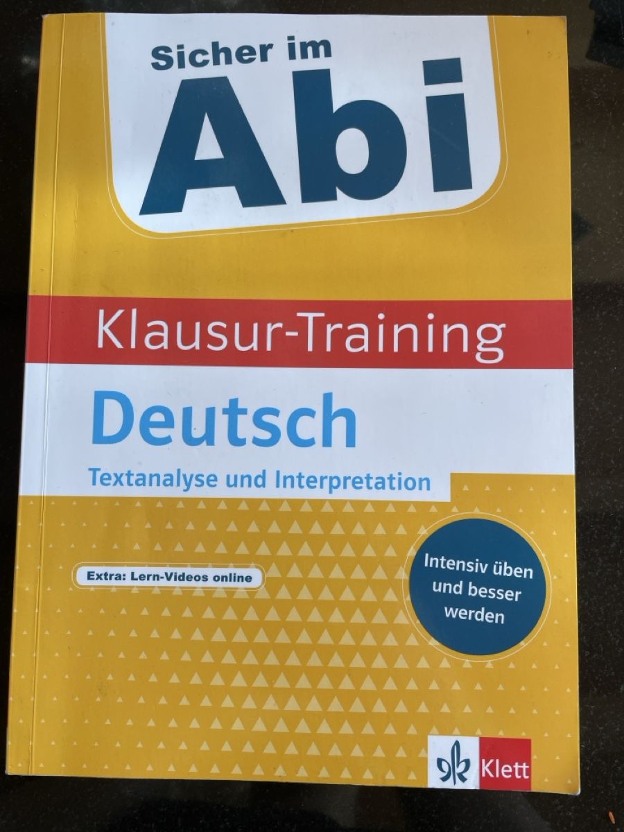 Libri: Sicher im Abi Klausur-Training Deutsch – Usato da Pura venduto da pascavaa