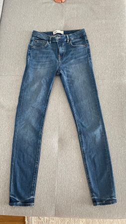 Jeans ZARA Skinny Fit dunkelblau Grösse S