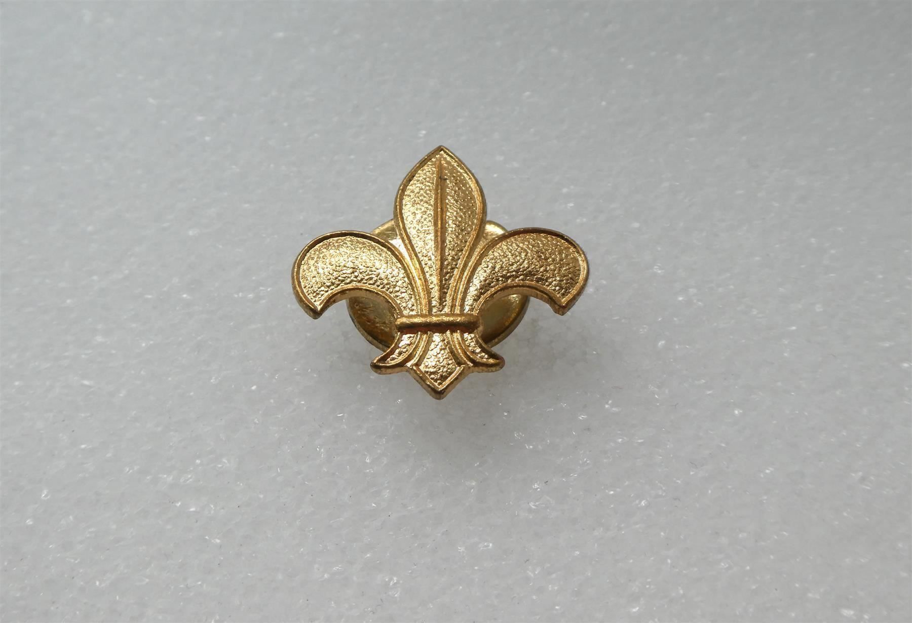 Spille & Fermagli: Pfadfinder Knopfloch Abzeichen golden – Usato da Frauenfeld venduto da Astra13
