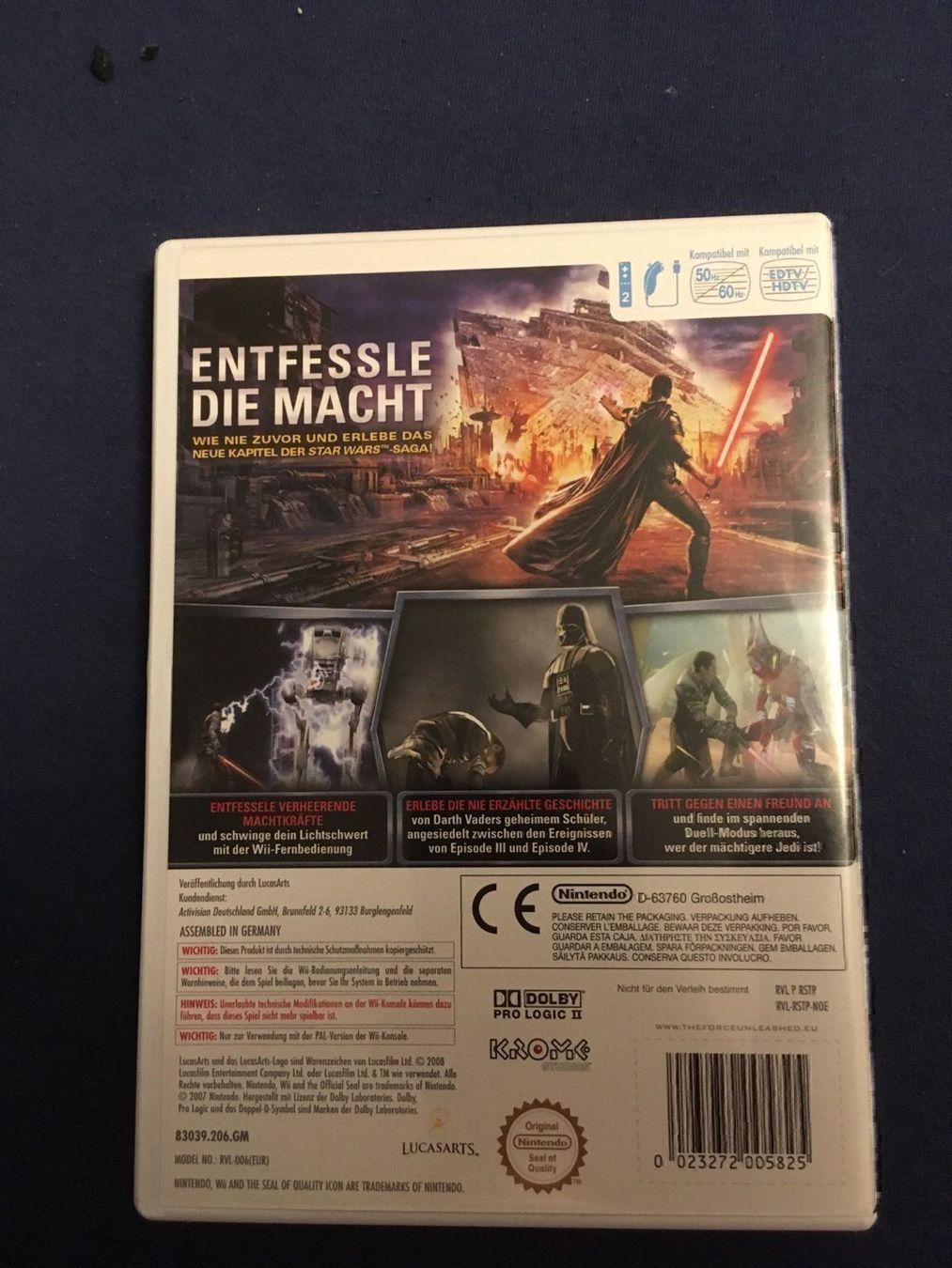 Nintendo Giochi: Star Wars Force Unleashed Wii – Usato da Schüpfheim venduto da Games_Spielkonsolen 2