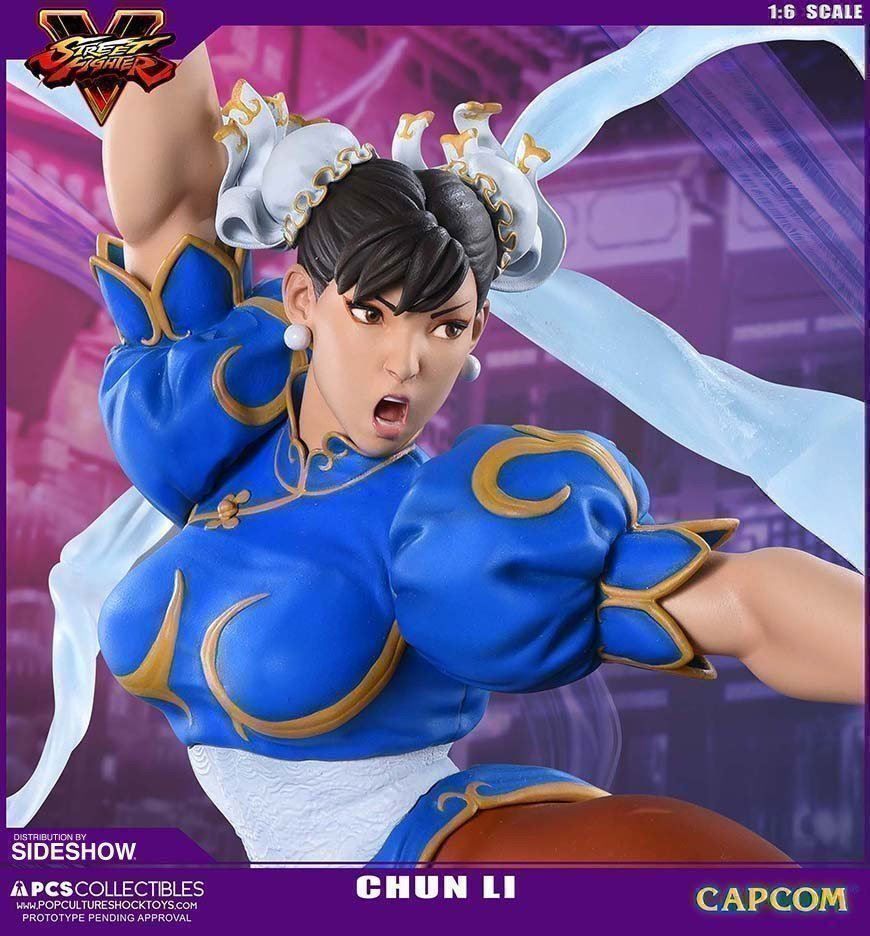 Skulpturen & Statuen: PCS Capcom Street Fighter V Chun-Li Statue / Figur – Neu und originalverpackt aus Lyss von  1
