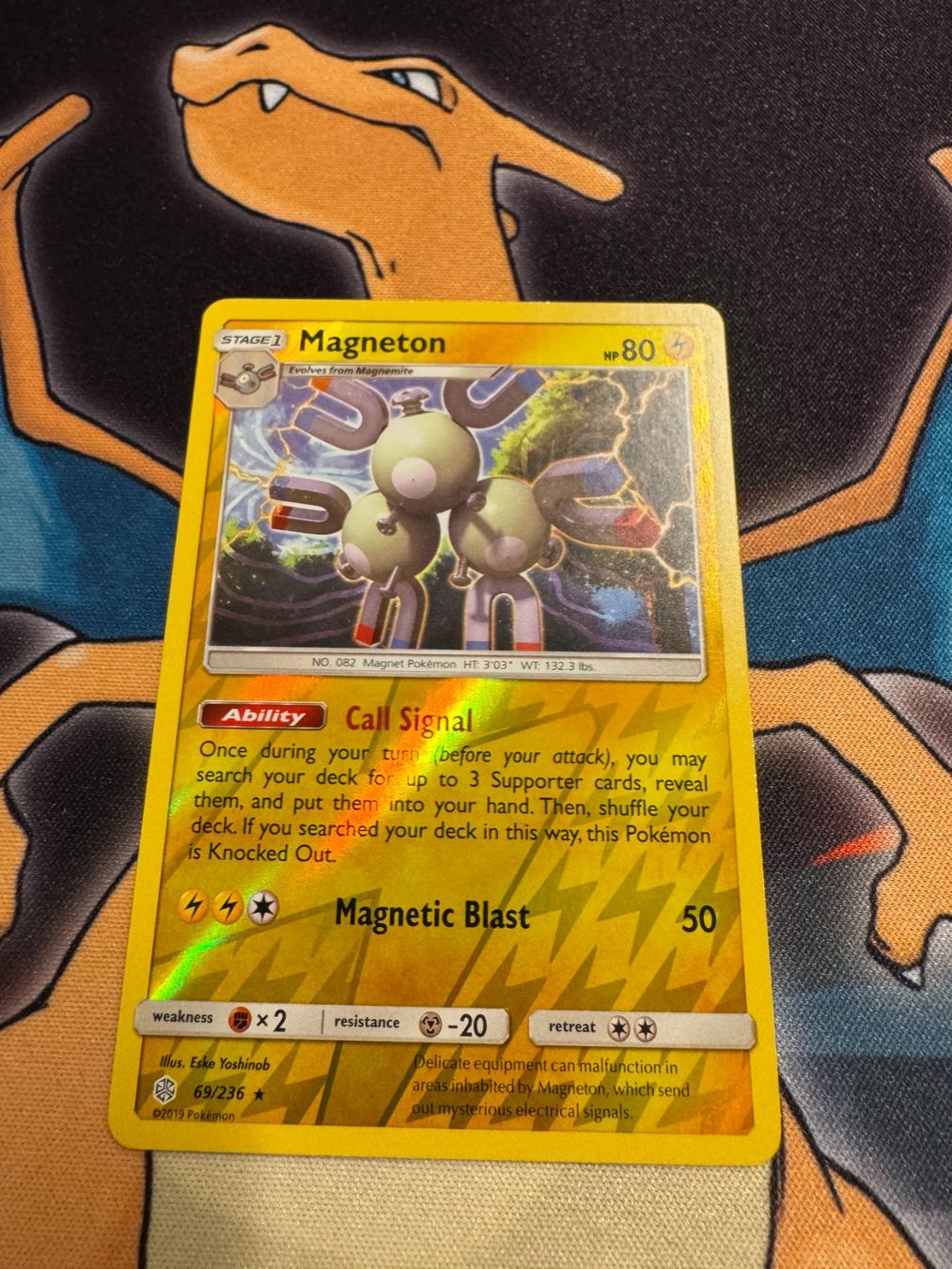Pokémon Sammelbilder & Trading cards: Magneton (CEC 69) - Reverse Holo - Cosmic Eclipse – Neu (gemäss Beschreibung) aus Bülach von Pfrenzel