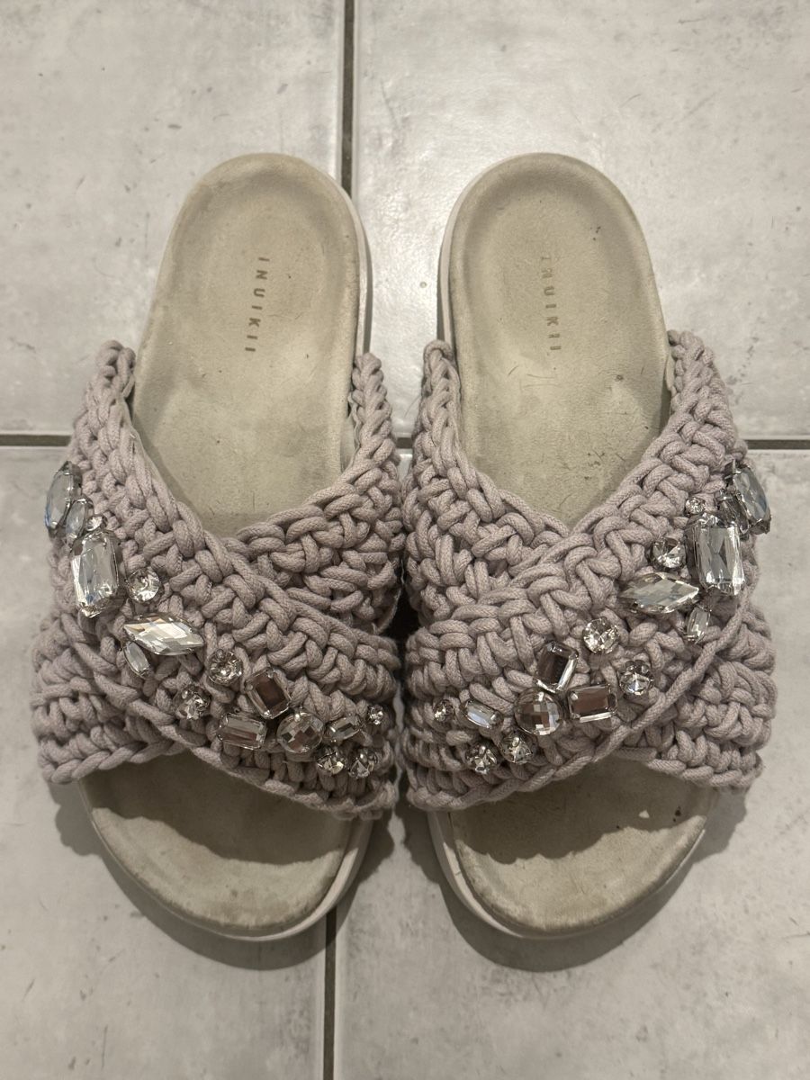 Inuikii Chaussures femmes: INUIKII Pantolette / Sandale woven grey – Neuf (Voir description) à Bern par Prelovedbyk 3