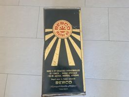BERCO  MOTOR  OIL  BIDON  SUISSE  ROMANDE  VINTAGE