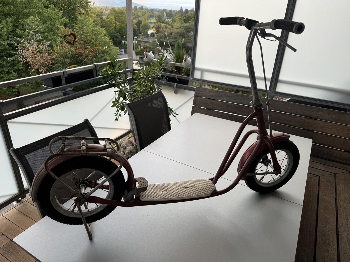 Kickboard: Antikes Trottinette, Champion – Usato da Münsingen venduto da ambuehl81