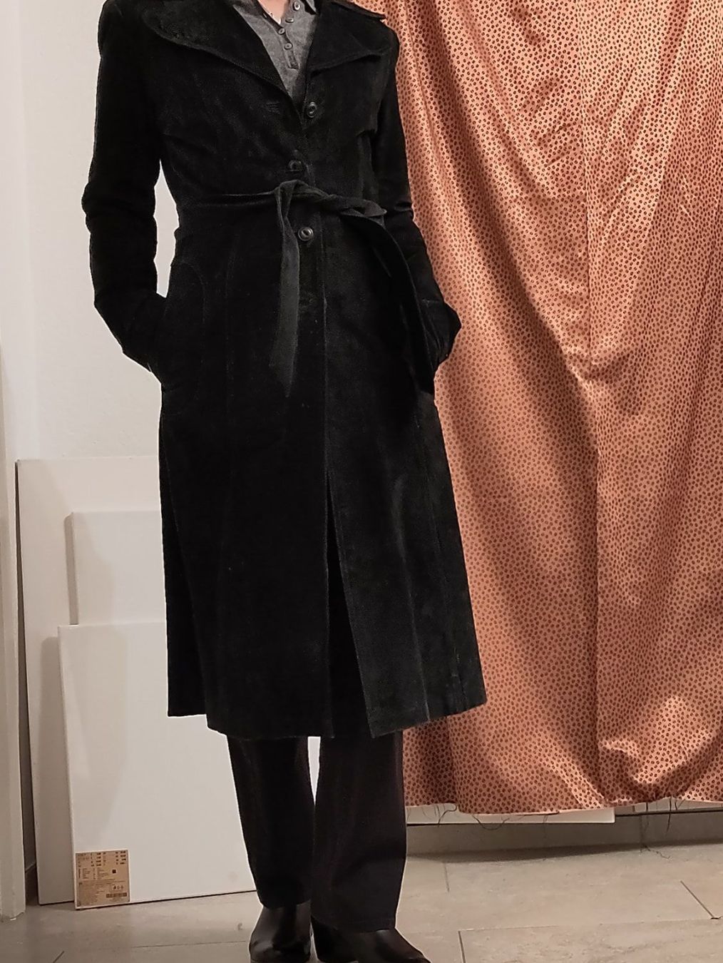 Yes Or No Cappotti: schwarzer Ledermantel gr. 38  - 40  M – Usato da Fribourg venduto da monca 2